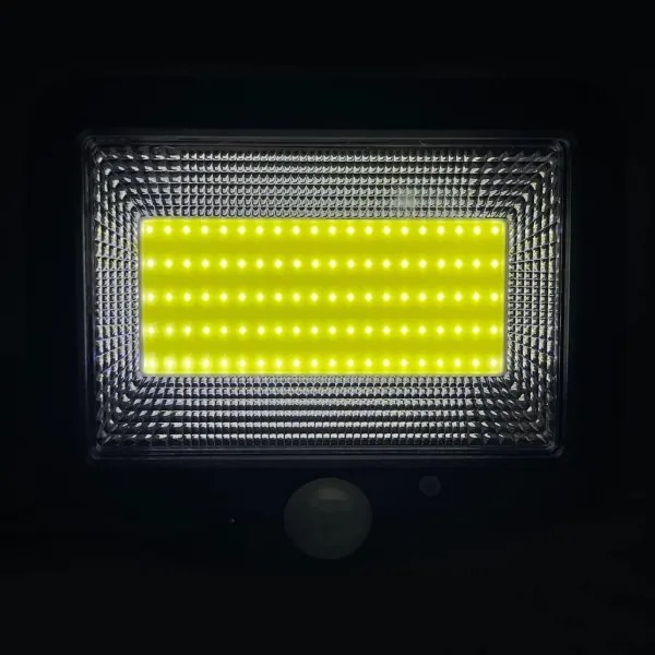 LED Solárny reflektor so senzorom DUO LED/1W/3,7V 1200 mAh IP44