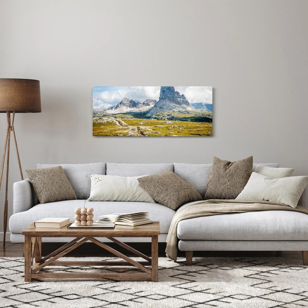 Obraz - Talianske Dolomity (120x50 cm)