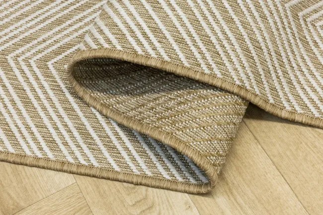 Obojstranný koberec 206139/10810 béžový / krémový