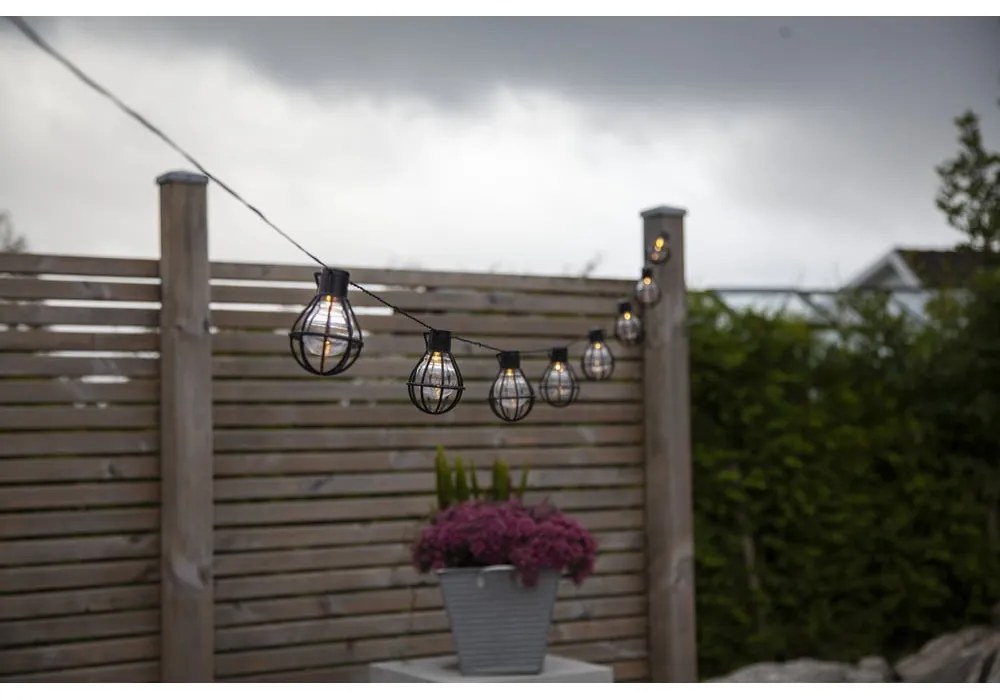 Vonkajšia svetelná LED reťaz Star Trading Bubbly, dĺžka 2,8 m