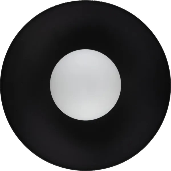 Nástenné svietidlo SLATE 1xG9/8W/230V pr. 28 cm čierna