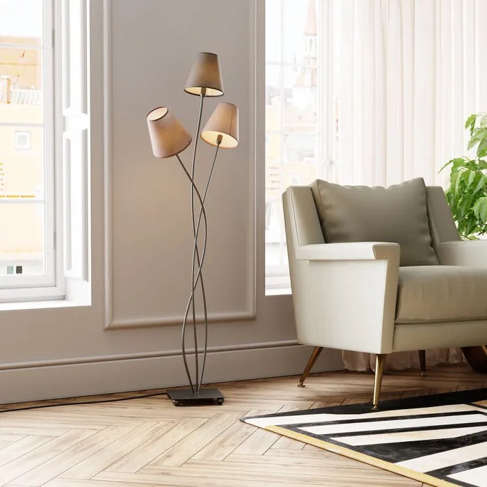 InternetovaZahrada - Kare Design Stojaca lampa Flexible Mocca