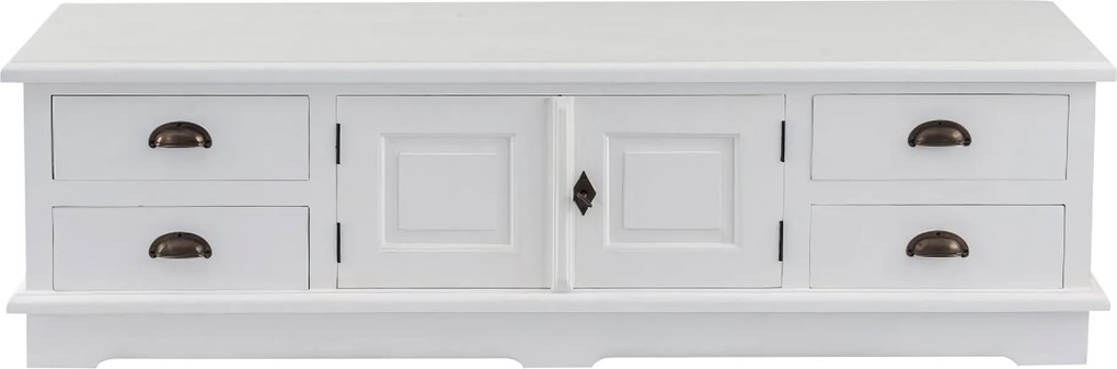 RTV skrinka Brighton 160 x 40 x 50 cm white