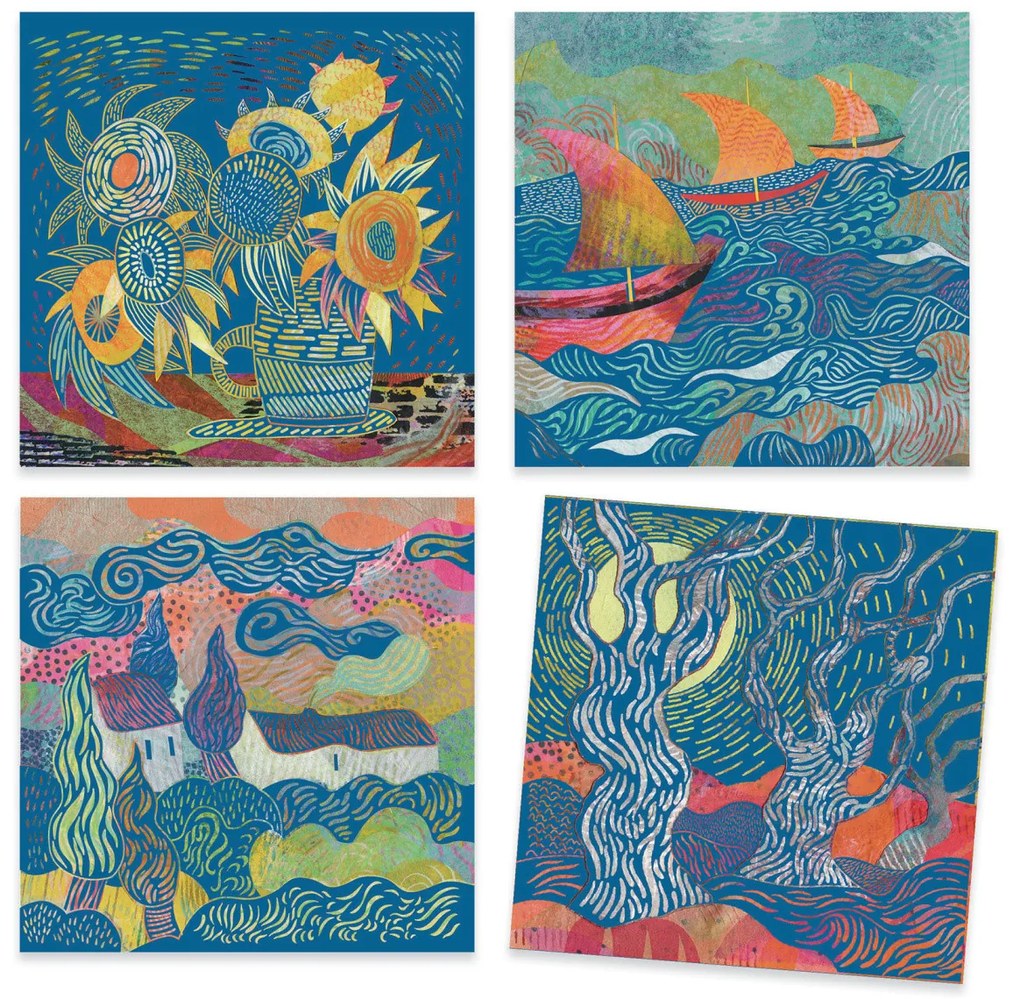 Kreatívna hra - Vincent Van Gogh - Na juhu