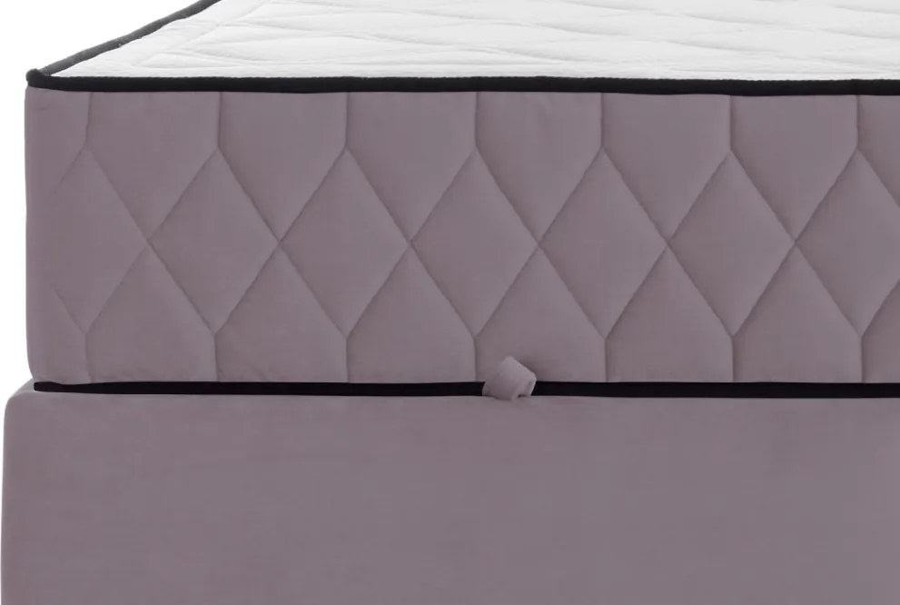 Posteľ Reve 180x200 cm, svetlo ružová