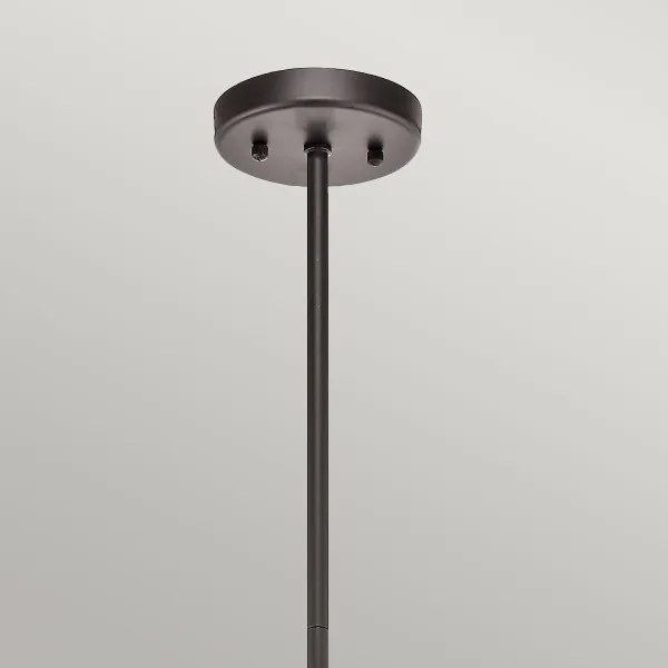 Kichler KL-LYNDON-5P-AZ - Vonkajší luster na tyči LYNDON 5xE27/60W/230V IP44