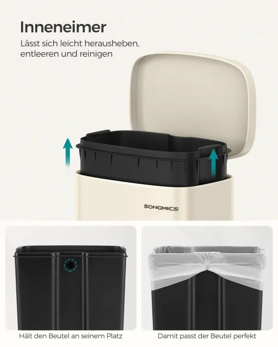 Odpadkový kôš 30L LTB03A02