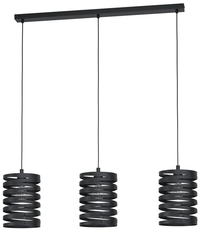 Eglo 99347 - Luster na lanku CREMELLA 3xE27/40W/230V