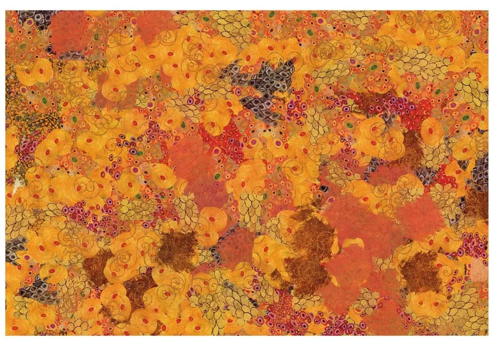 Tapeta abstrakcia v štýle G. Klimta