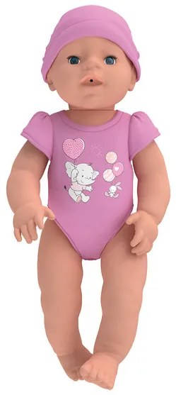 Playtive Cikajúca bábika Toni, 40 cm (bledoružová)  (100367685)
