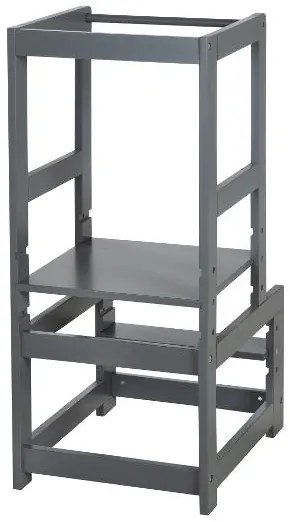 roba Drevená vzdelávacia Montessori veža (antracitová)  (100359194)