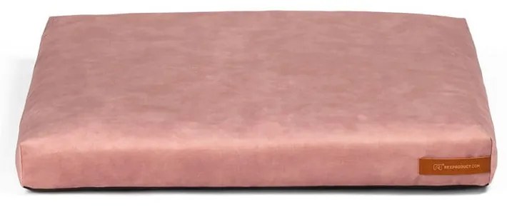 Ružový matrac pre psa z Eko kože 90x110 cm SoftPET Eco XXL – Rexproduct