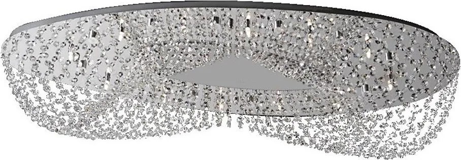 Prezent 69048 - ELIPTHON Stropné prisadené svietidlo 12xG9/33W/230V
