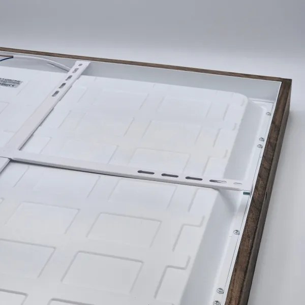 Brilagi-LED Kúpeľňové svietidlo WOODY FRAME LED/40W/230V 60x60 cm IP44 dub/orech