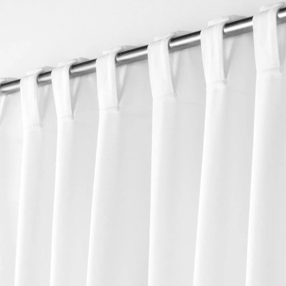 Biely záves 140x240 cm Mistraline – douceur d'intérieur