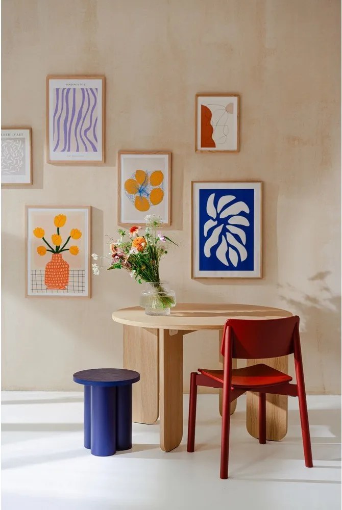 Modrá stolička Oly – noo.ma