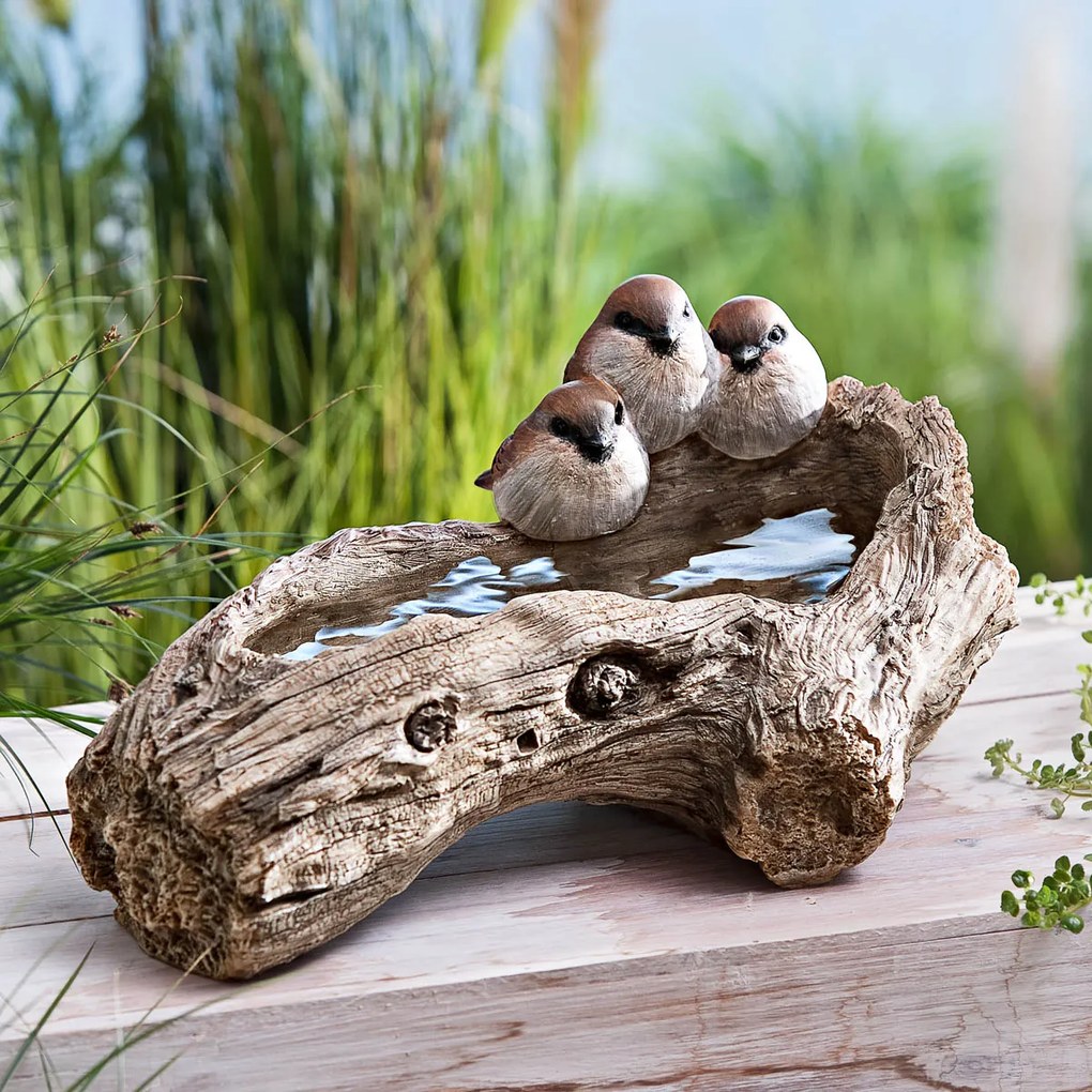 Fontánka s pitnou vodou pre vtáky Vrabčáci