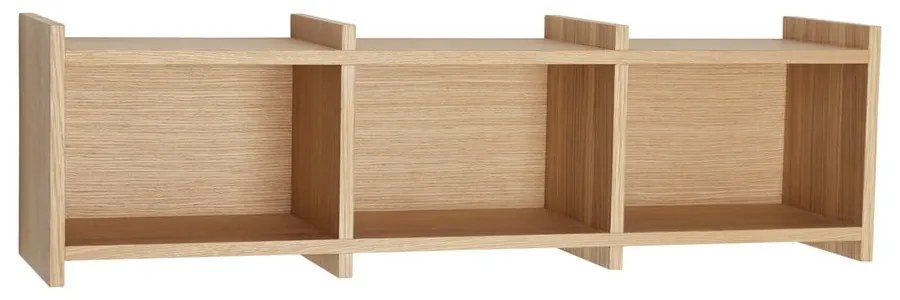 Poschodová polica v dekore duba v prírodnej farbe 80 cm Focal – Hübsch