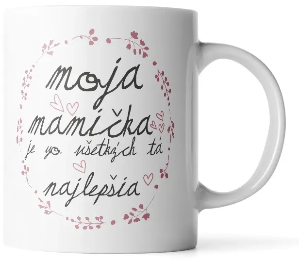 Sablio Hrnek Moje maminka je ta ze všech nejlepší - 330 ml - standard