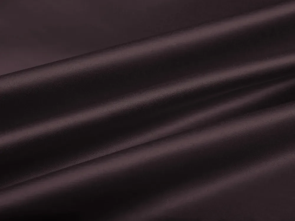 Biante Saténový behúň na stôl polyesterový Satén LUX-019 Čokoládovo hnedý 20x160 cm