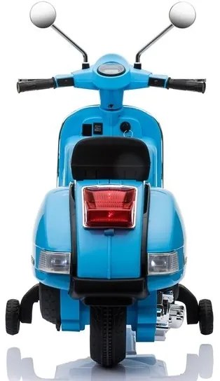 RAMIZ ELEKTRICKÁ MOTORKA - VESPA - MODRÁ - 2x45W - 1x12V4,5Ah - 2023
