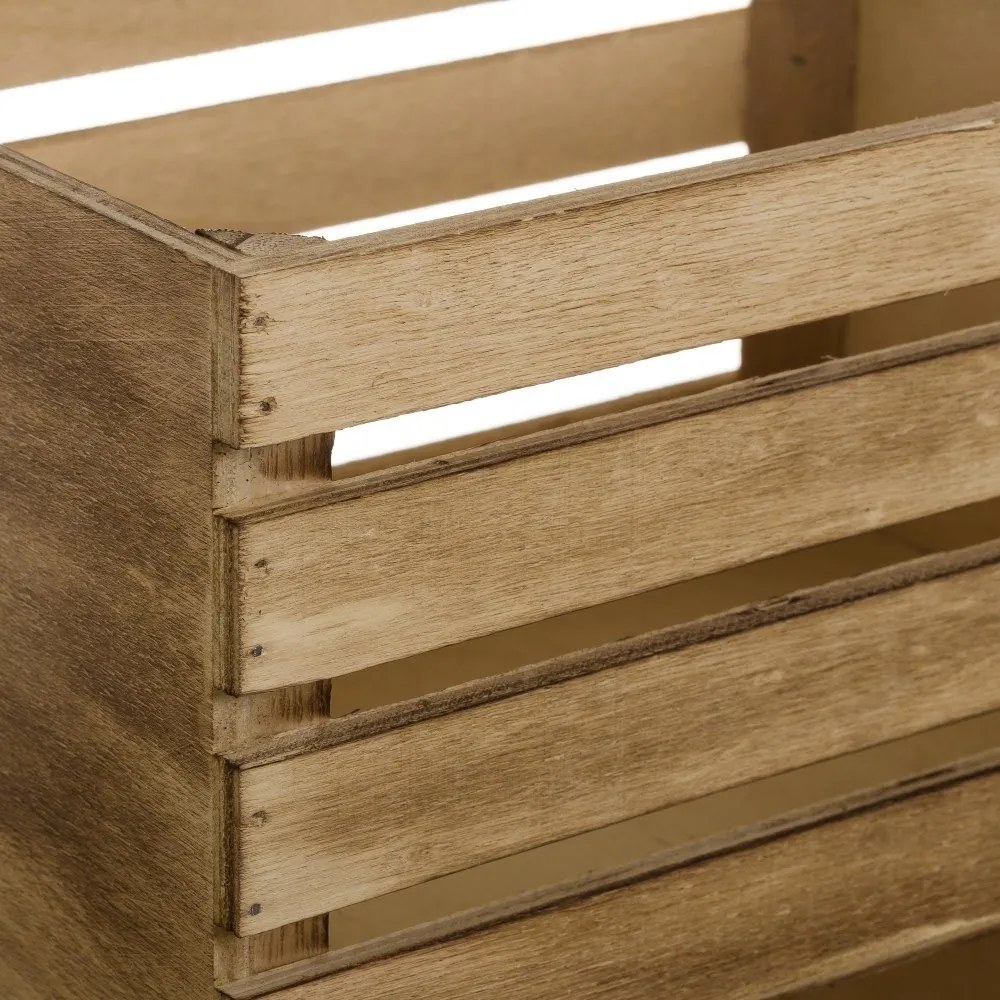 Úložné boxy v prírodnej farbe v súprave 3 ks 31x23x15 cm – Casa Selección