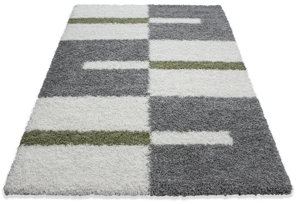 Ayyildiz Kusový koberec GALA 2505, Zelená Rozmer koberca: 140 x 200 cm