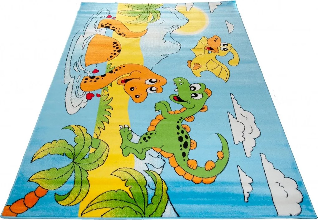 TA Koberec A731A BLUE KINDER CFV Rozmer: 200x290 cm