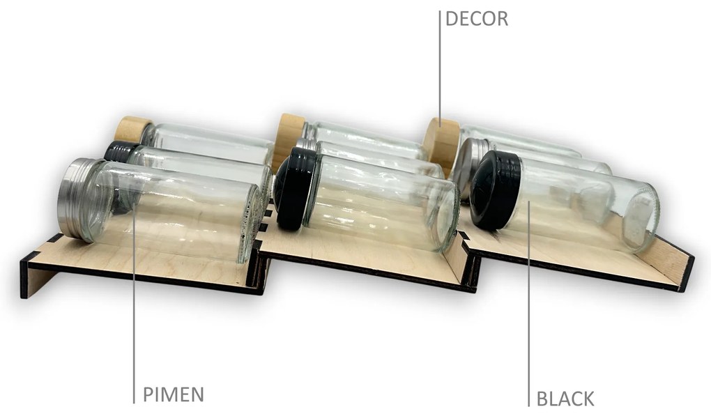 Organizér na korenie do zásuvky, VASKY - nízky Cenové rozpätie: cena za 3ks