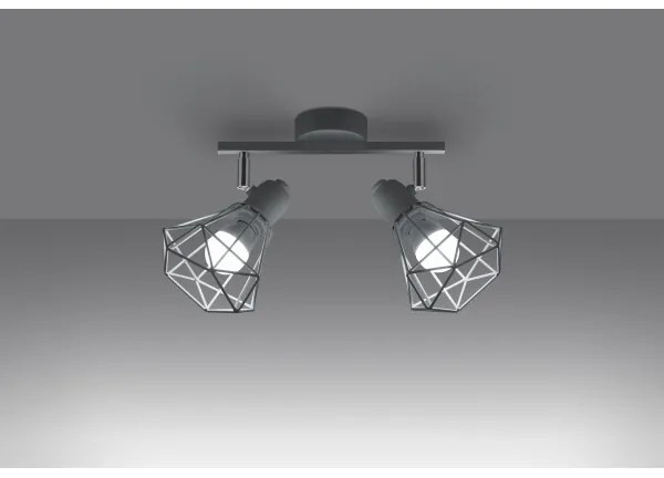 Sollux SL.1103 - Bodové svietidlo ARTEMIS 2xE14/40W/230V biela