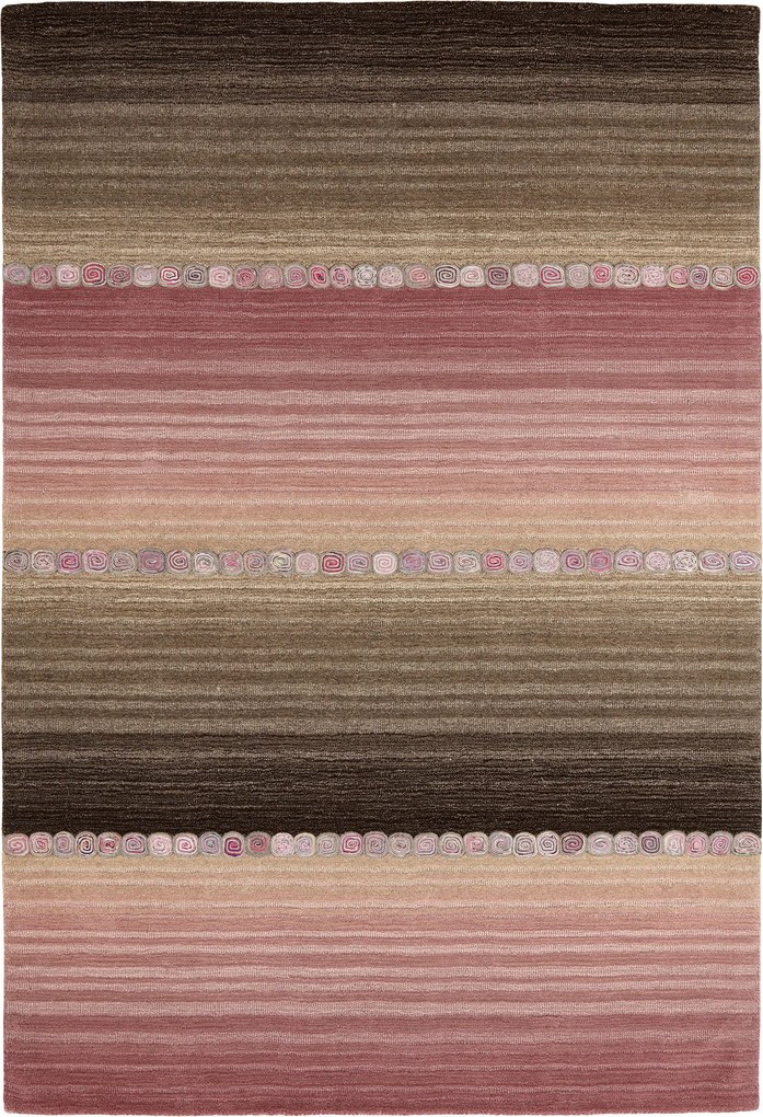 XXXLutz ORIENTÁLNY KOBEREC, 70/140 cm sivá, pink Cazaris - Koberce - 004345035153