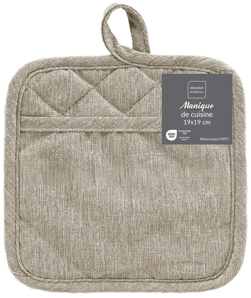 Silikónová/zo zmesi vlákien chňapka Adam – douceur d'intérieur