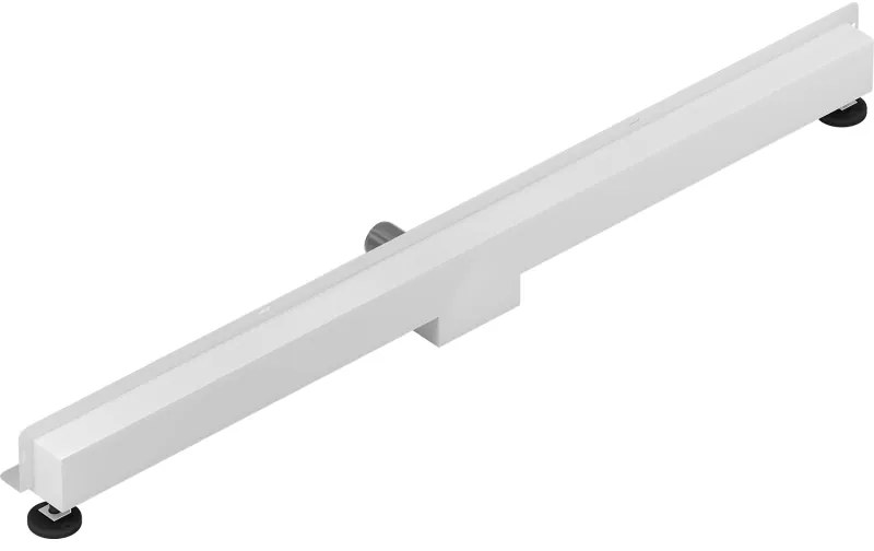 Mexen Flat Wall, sprchový žľab na stenu 2v1, 110 cm, biela, 1230110