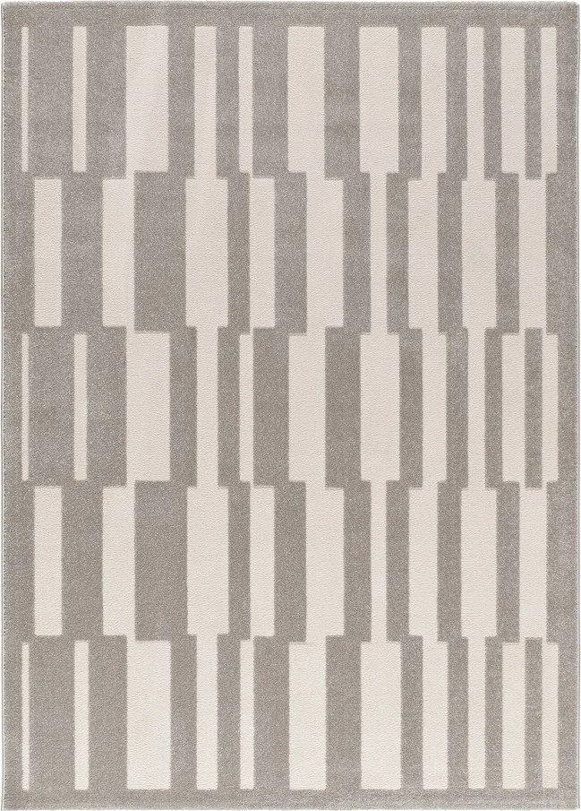 Krémovobiely/taupe koberec 160x230 cm Baresa – Universal