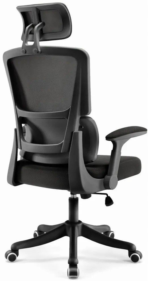 Herné kreslo HC-1011 Black Mesh