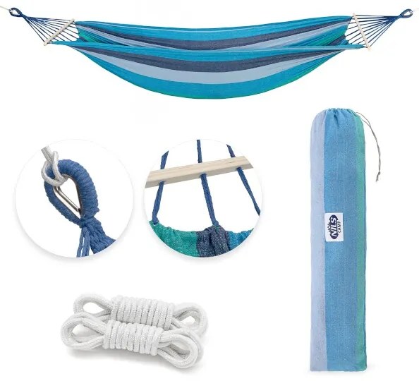 Hojdacia sieť NILS Camp NC9004 modrá