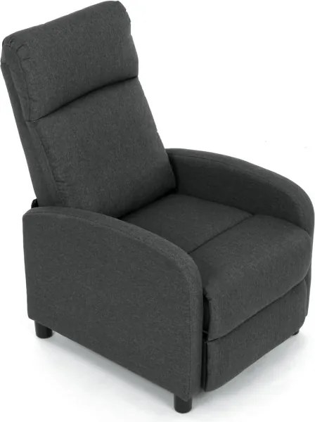 Polohovacie kreslo sivé TV-W3397 GREY2