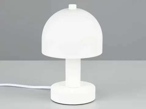 Stolová lampička Glenn, biela%
