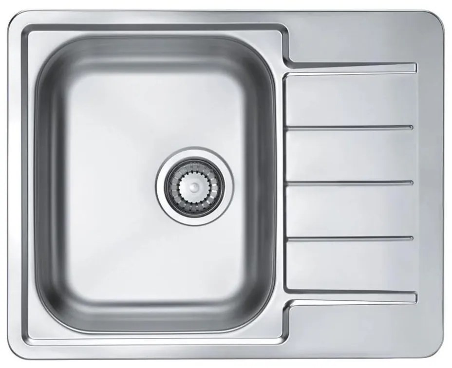 ALVEUS 1125356 - Kuchynský drez LINE 61,5x50 cm matná oceľ/satén