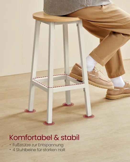 Barové stoličky 2ks LBC032W09