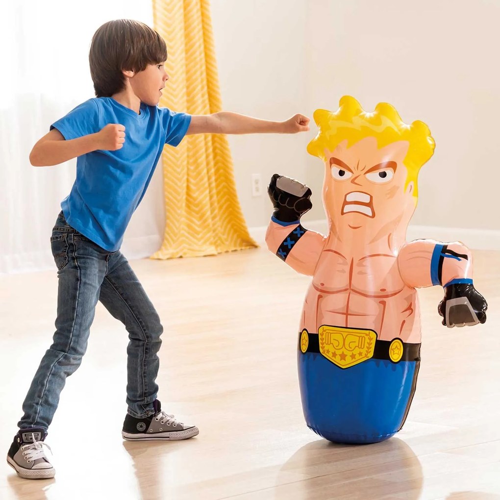 Nafukovací tréningový vak, hračka 91 cm INTEX 44672 boxer