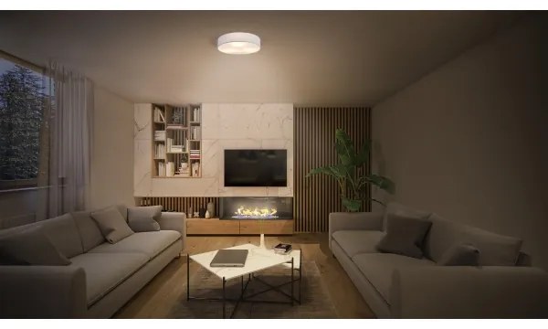 Osram - Stropné svietidlo ORBIS PARIS 2xE27/25W/230V biela