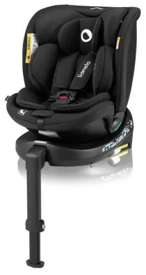 Lionelo - Otočná autosedačka so základňou NAVY i-Size 40-150 cm čierna