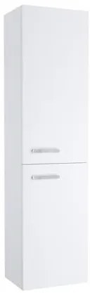 Ravak Chrome kúpeľňová skrinka vysoká chróme 39x150x29 cm biela x000000542 SB350LCHROMEBI