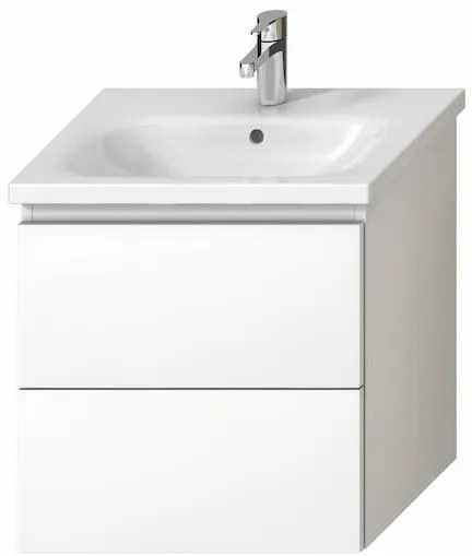 Kúpeľňová skrinka pod umývadlo Jika Mio-N 57x44,5x58,8 cm biela H40J7144015001, 1 ks