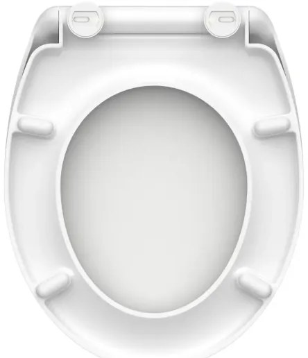 Schütte 82300-A - WC sedadlo WHITE SoftClose duroplast