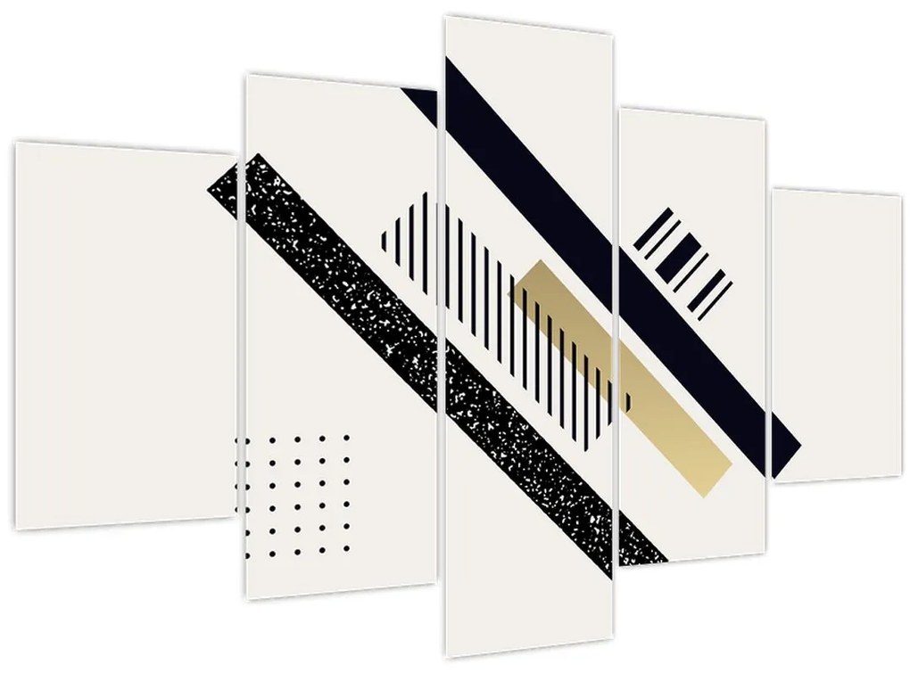 Obraz - Geometrické tvary N⁰5 (150x105 cm)