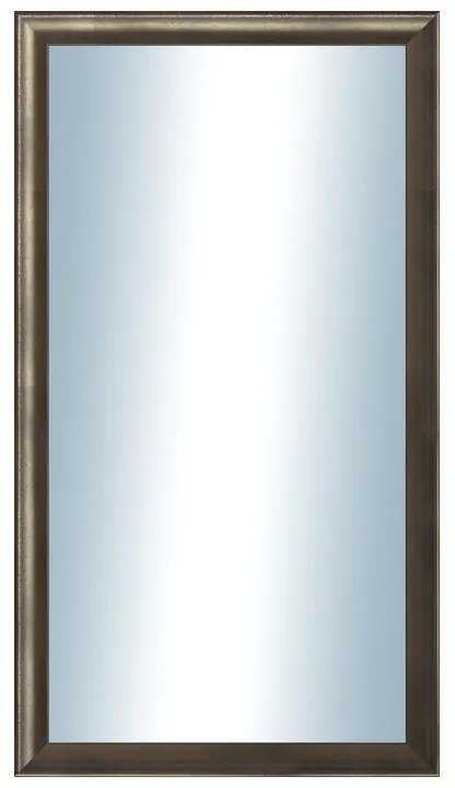 DANTIK - Zrkadlo v rámu, rozmer s rámom 50x90 cm z lišty Ferrosa grafit (3141)