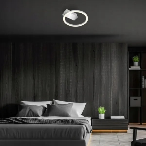 Briloner 3778-014 - LED stropné svietidlo FRAME LED/5W/230V priemer 20 cm matný chróm