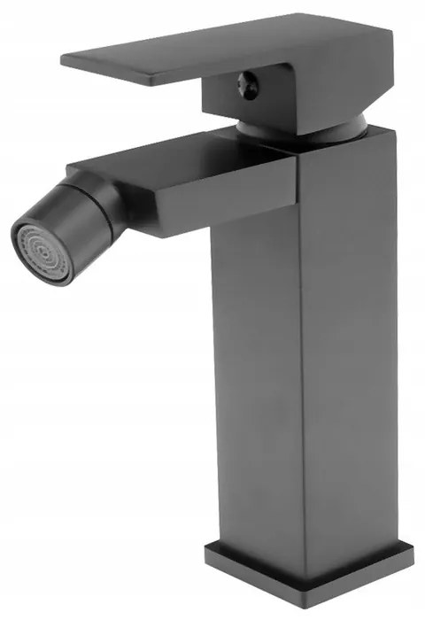 Gamma Cube, stojanková bidetová batéria h-145, čierna matná, GMA-BCEB-BK